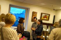 Режиссер, поэт и художник Татьяна Данильянц с гостями творческого вечера