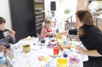 Детский мастер-класс по декорированию пасхальных яиц в ресторане «Чердак художника»